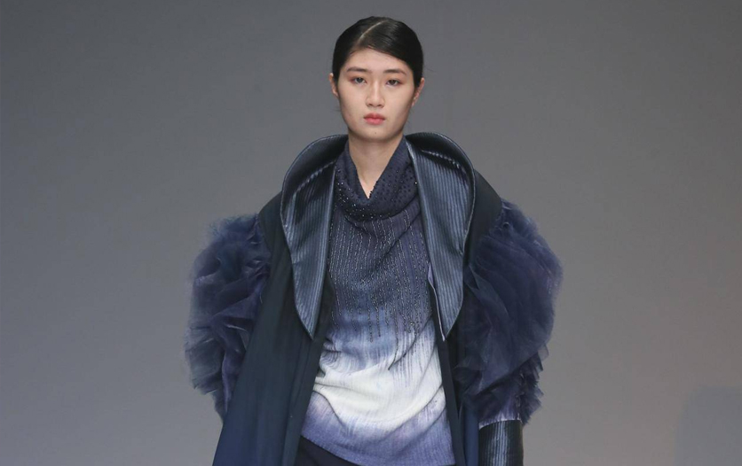 东方杯·2023中国女装设计大赛优秀作品发布会开启“绿色脉动”