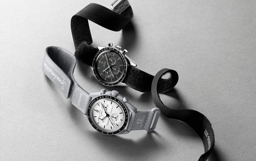 斯沃琪推出全新联名款BIOCERAMIC MOONSWATCH致敬欧米茄超霸腕表1965年获得太空飞行资格认可